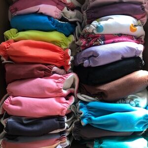 Newborn Cloth Diapers 20 total
